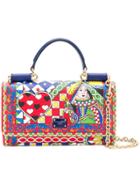 Dolce & Gabbana Queen Of Hearts Sicily Von Bag - Multicolour