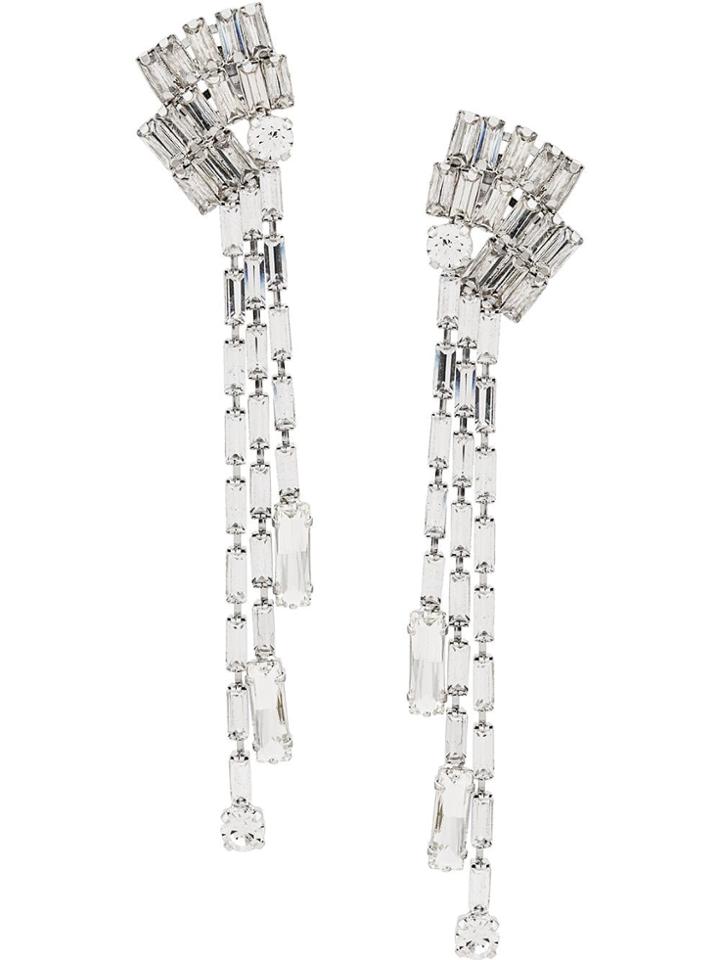 Silvia Gnecchi Asymmetric Cascade Earrings - Silver