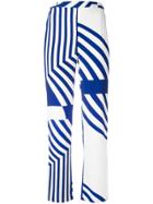 Erika Cavallini Printed Trousers - White