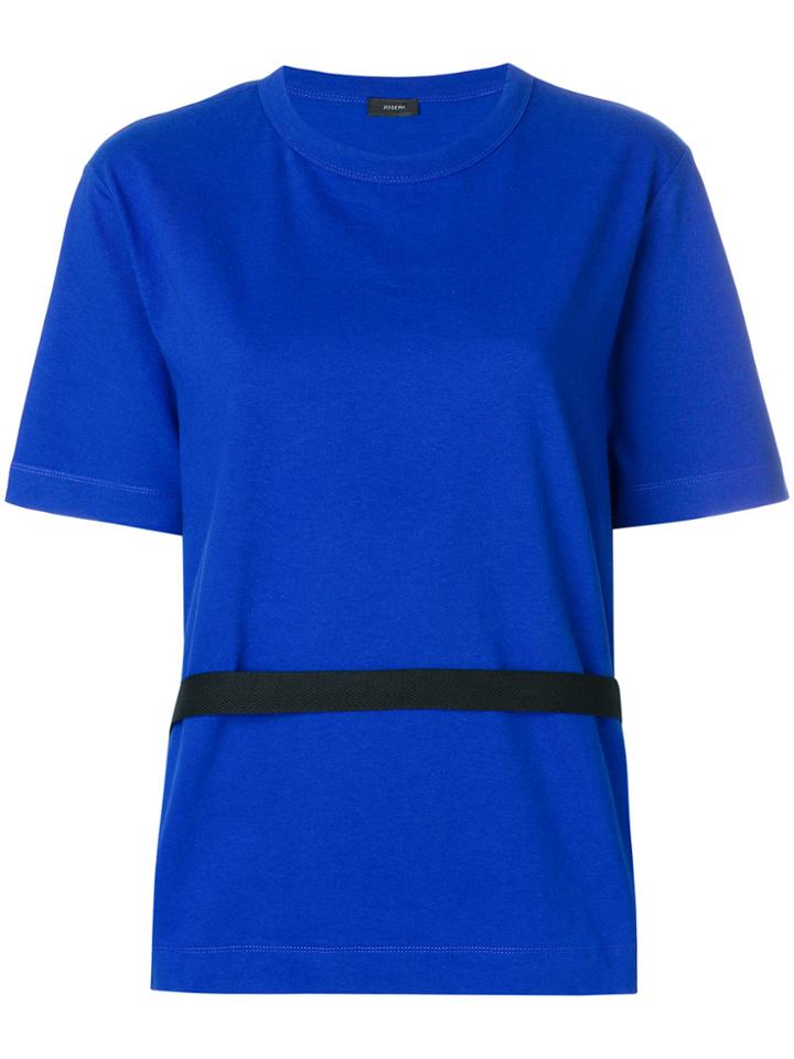 Joseph Belted T-shirt - Blue