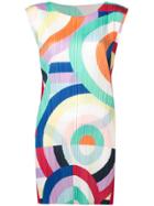 Pleats Please By Issey Miyake Sleepy Circle Dress - Red