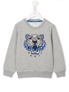 Kenzo Kids 'tiger' Sweatshirt, Boy's, Size: 10 Yrs, Grey