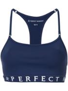 Perfect Moment - Fitness Top - Women - Nylon/spandex/elastane - S, Blue, Nylon/spandex/elastane