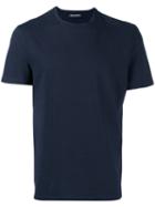 Neil Barrett Classic T-shirt, Men's, Size: Small, Blue, Cotton