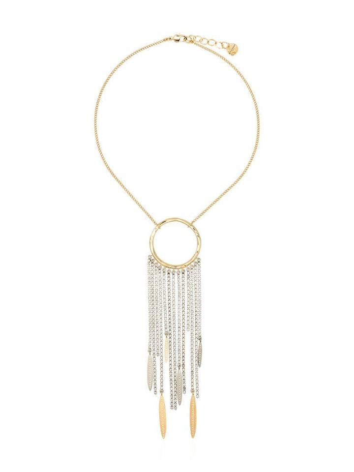 Givenchy Cascade Embellished Choker Necklace - Gold