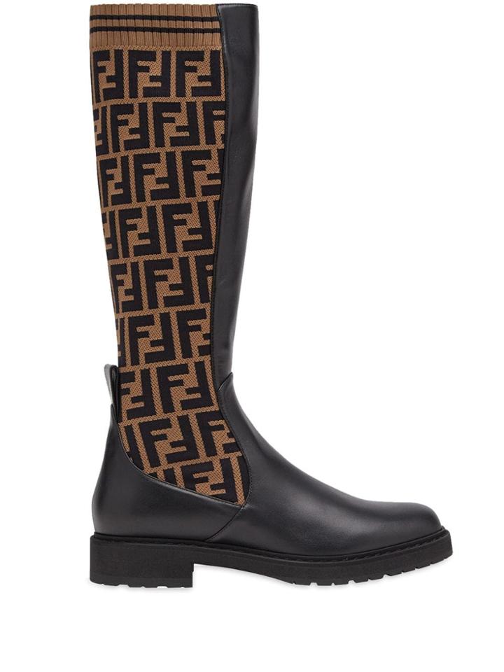 Fendi Rockoko Boots - Black