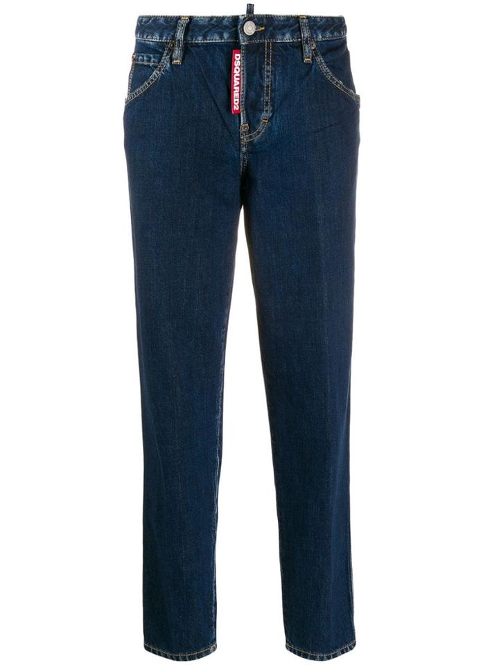 Dsquared2 Five Pocket Design Jeans - Blue