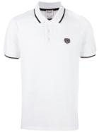 Kenzo Mini Tiger Polo Shirt, Men's, Size: Large, White, Cotton