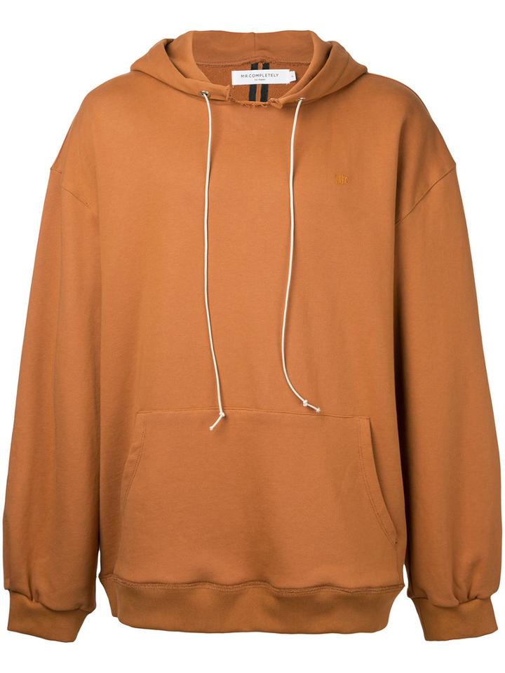 Mr. Completely - Front Pocket Hoodie - Men - Cotton - Xl, Brown, Cotton