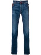 Jacob Cohen Fitetd Straight Jeans - Blue