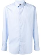 Emporio Armani Micro Pattern Shirt - Blue