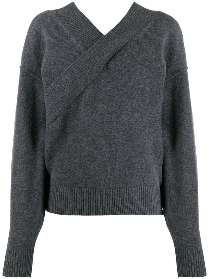 Each X Other V-neck Jumper - Grey