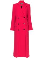 Dalood Long Trench-dress - Pink & Purple