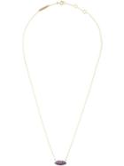 Delfina Delettrez 'lips' Sapphire Necklace - Pink