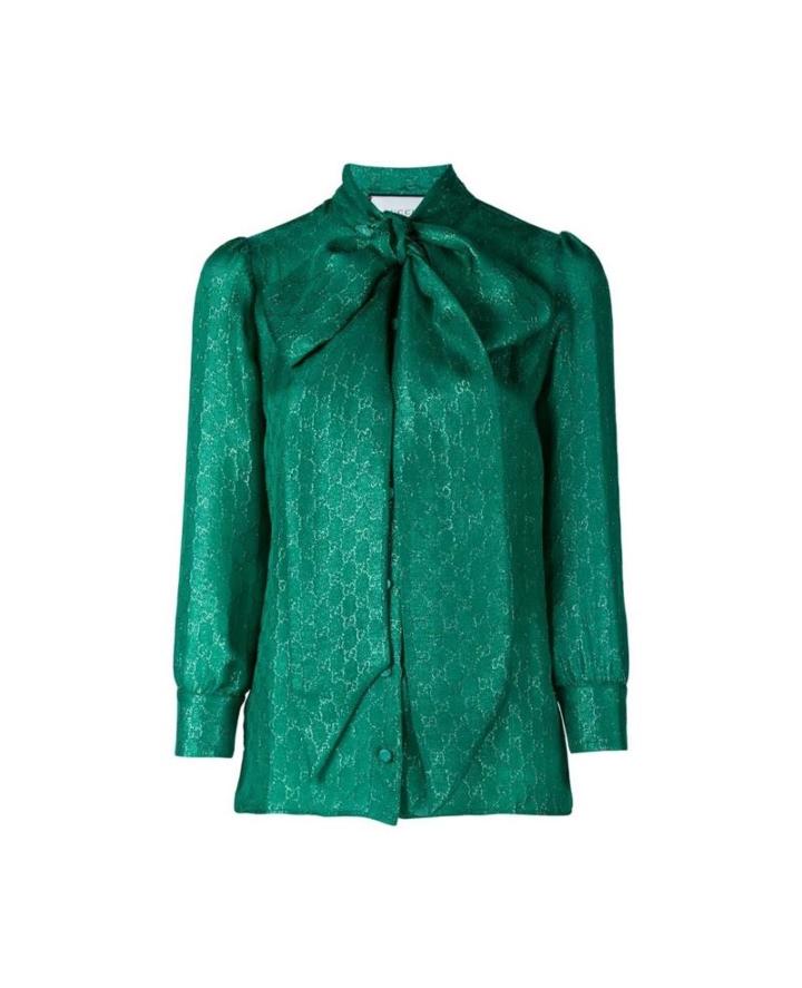 Gucci Gucci 015h18860004 Green Silk