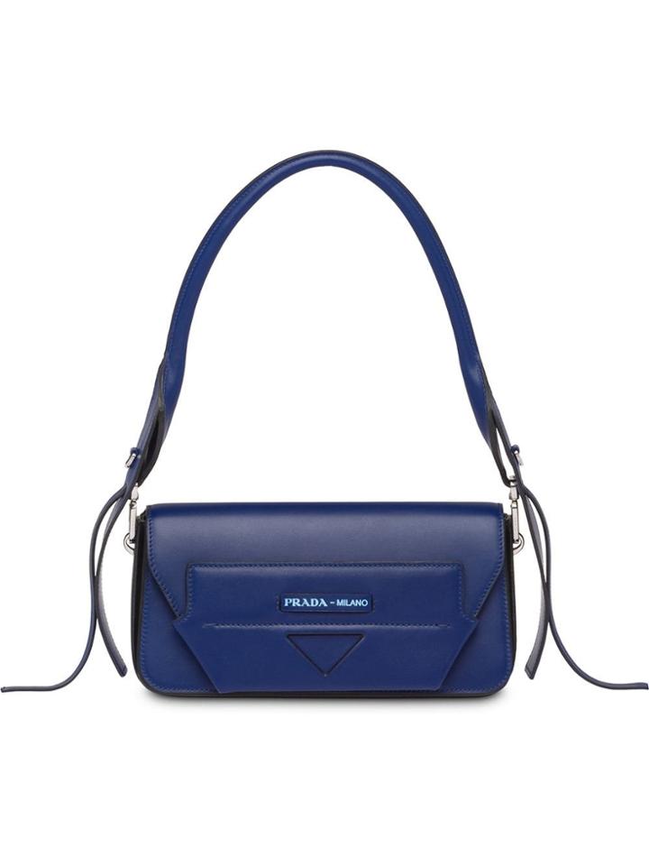 Prada Manuelle Shoulder Bag - Blue