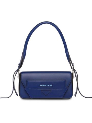 Prada Manuelle Shoulder Bag - Blue