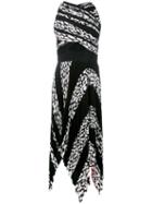 Proenza Schouler - Leopard Print Pleated Dress - Women - Silk/polyester/acetate/viscose - 6, Black, Silk/polyester/acetate/viscose
