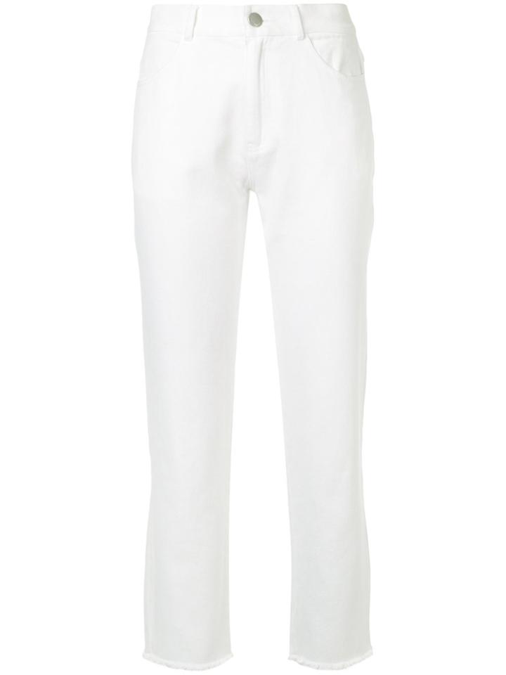 Vale Quartz Classic Jeans - White