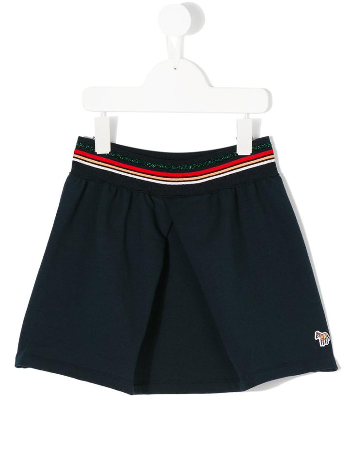 Paul Smith Junior - Prunella Skirt - Kids - Cotton/spandex/elastane - 2 Yrs, Blue