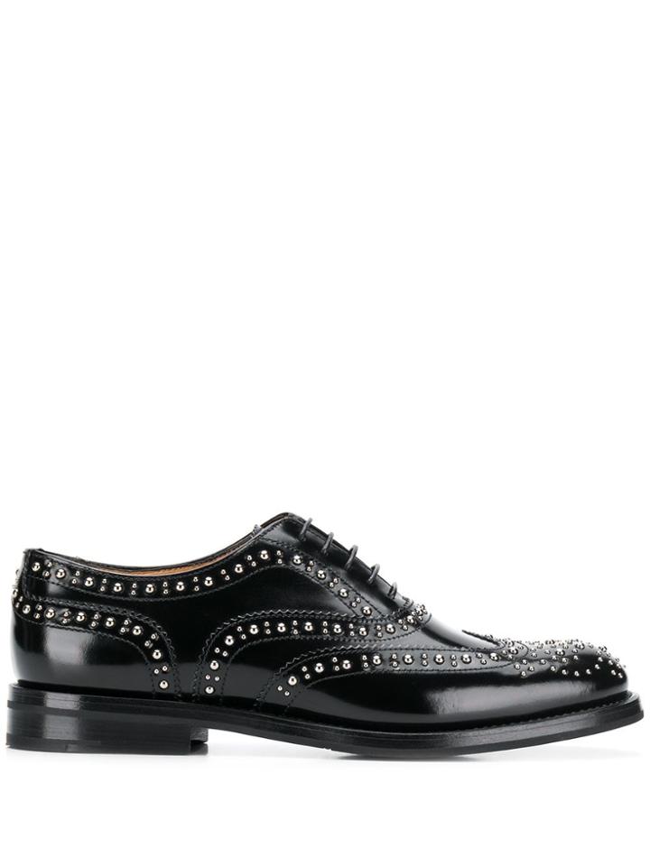 Church's Studded Lace-up Shoes - Black
