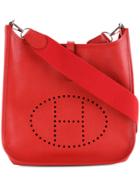 Hermès Vintage Evelyn Pm Shoulder Bag - Red
