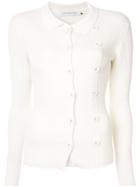 Christopher Esber Double Buttoned Cardigan - White