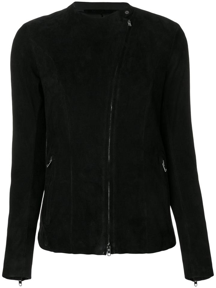Salvatore Santoro Fitted Zip Jacket - Black