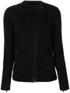 Salvatore Santoro Fitted Zip Jacket - Black