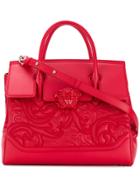 Versace Medusa Empire Tote - Red