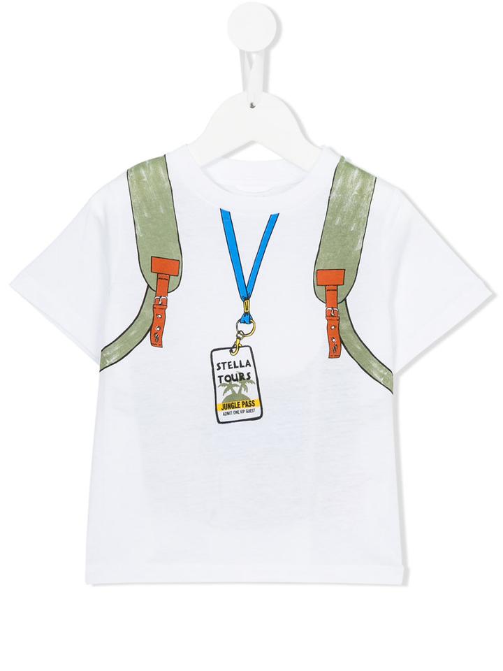 Stella Mccartney Kids - Stella Tour T-shirt - Kids - Cotton - 24 Mth, White