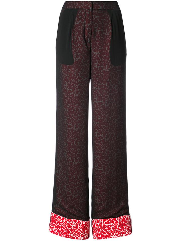 Derek Lam Double Layer Pant With Foldover Cuff - White