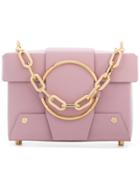 Yuzefi Flap Tote Bag - Pink & Purple