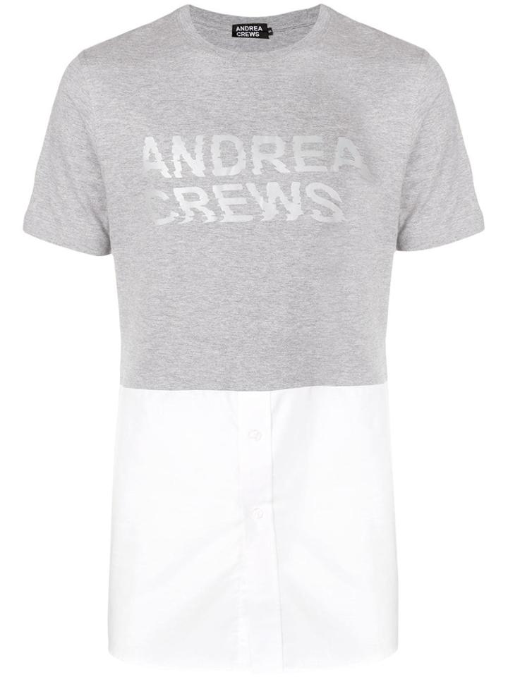 Andrea Crews Bi T-shirt - Grey