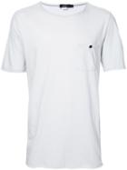 Bassike Original Pocket T-shirt, Men's, Size: Small, White, Cotton