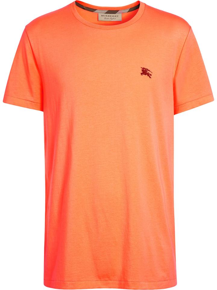 Burberry Cotton Jersey T-shirt - Yellow & Orange