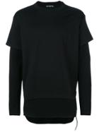 Mastermind Japan Double-layer Logo T-shirt - Black