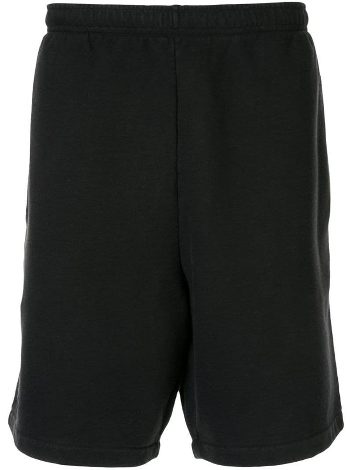 Palace Knee Length Track Shorts - Black