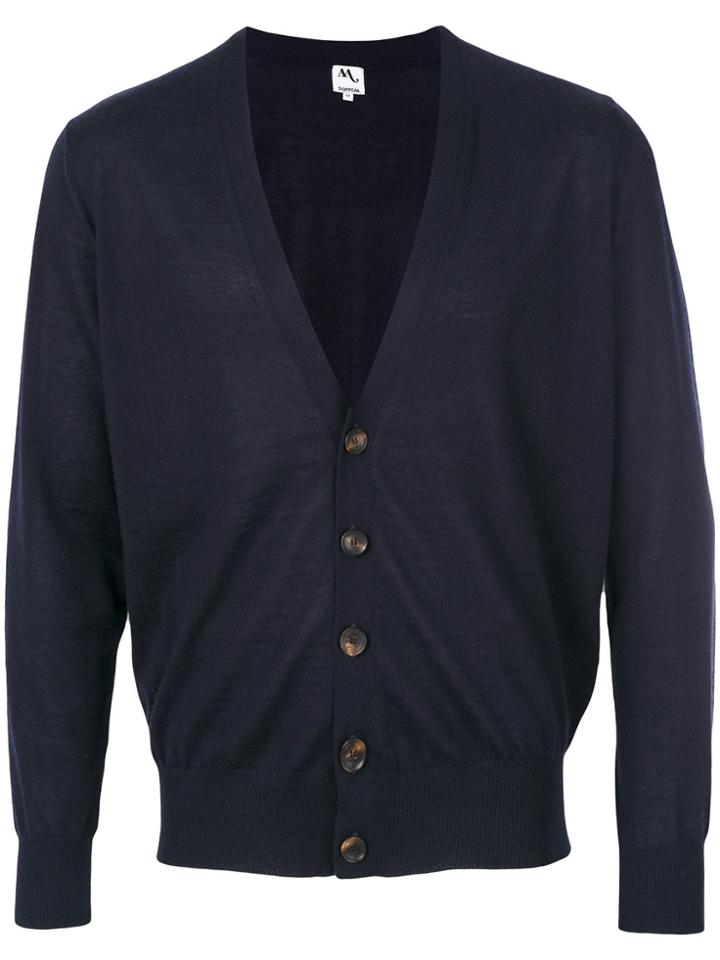 Doppiaa Light Cardigan - Blue