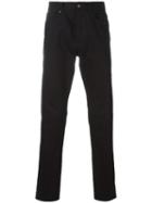 Givenchy Cuban-fit Star Patch Jeans, Men's, Size: 30, Black, Cotton