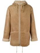 Yeezy Shearling Coat, Men's, Size: Small, Brown, Lamb Skin/sheep Skin/shearling