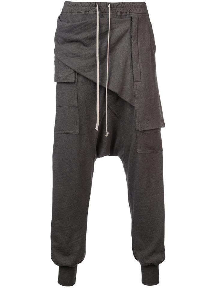 Rick Owens Drkshdw Loose Fitted Trousers - Grey