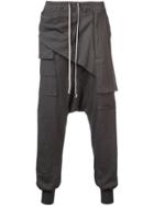Rick Owens Drkshdw Loose Fitted Trousers - Grey