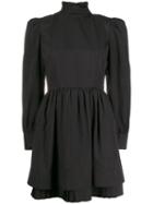 Marc Jacobs Puff Sleeved Dress - Black