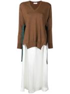 Toga Pulla Contrast Colour Jumpsuit - Brown