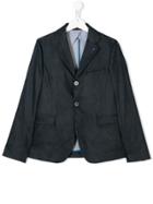 Manuel Ritz Kids Teen Two Button Blazer - Blue