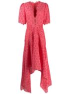 Costarellos Macrame Dress - Pink