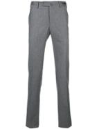 Pt01 Creased Slim-fit Trousers - Grey