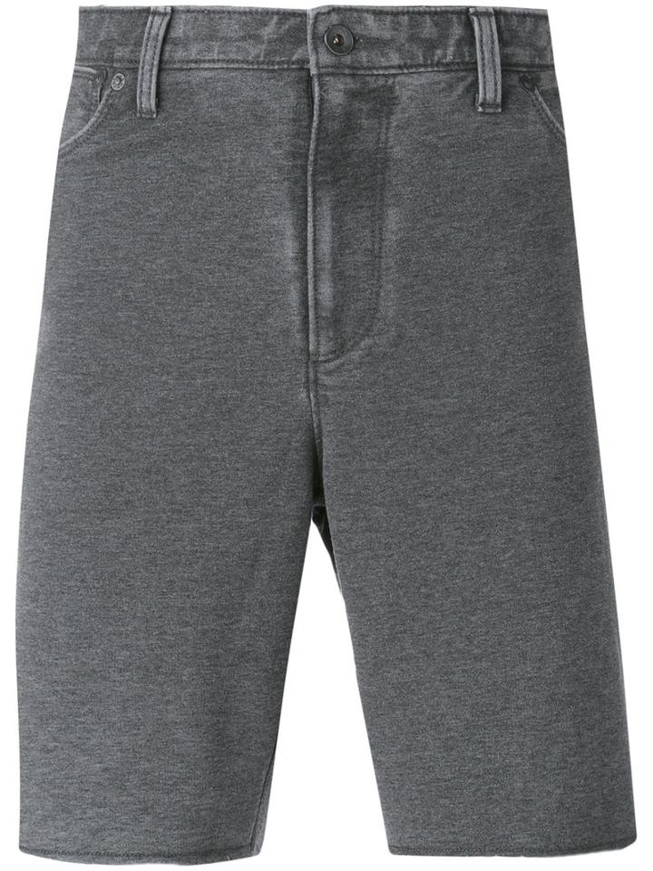 John Varvatos - Bermuda Shorts - Men - Cotton/polyester - M, Grey, Cotton/polyester