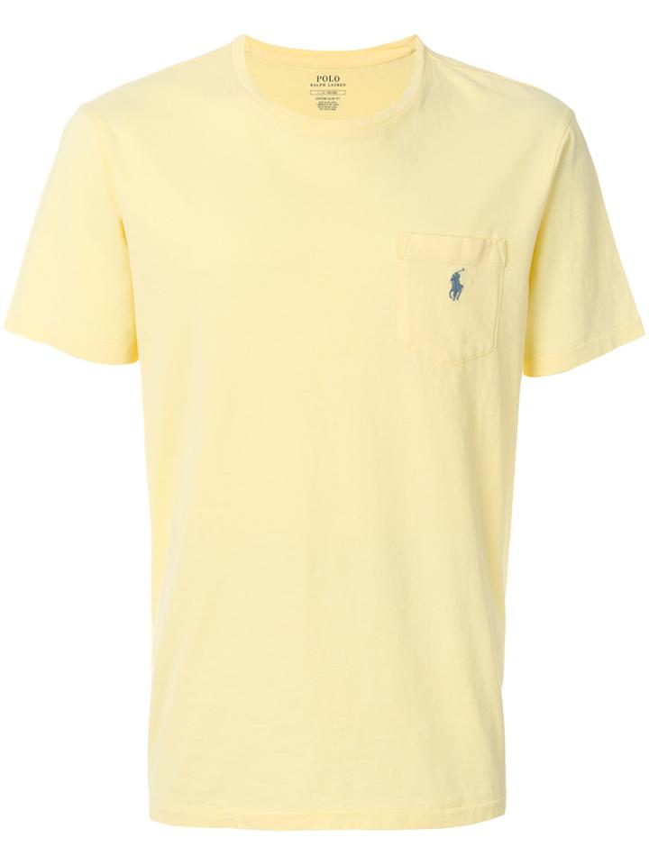 Polo Ralph Lauren Embroidered Logo T-shirt - Yellow & Orange